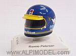 Helmet Team Tyrrell 1977 Ronnie Peterson  (1/8 scale - 3cm)