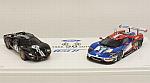 Ford GT Le Mans 50th Anniversary Set Ford GT40 #2 1966 - Ford GT #68 2016 Special Edition