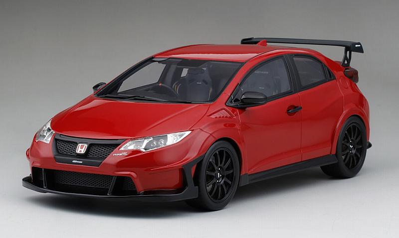 Honda Civic Type R Mugen (Milano Red) 'Top Speed' Edition by true-scale-miniatures