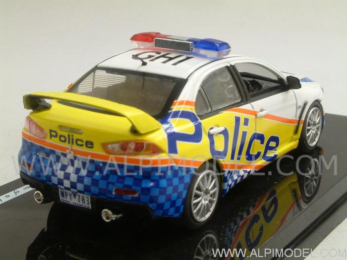 Model Icons 1:43 Police Collection Mitsubishi Lancer EVO X Limited Edition 