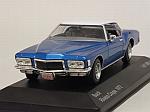 Buick Riviera Coupe 1972 Blue Met White Whitebox 1:43 WB199 Model