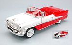 Oldsmobile Super 88 Convertible 1955 (Red/White) by WELLY