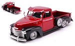 Chevrolet 3100 PickUp Low Rider (Metallic Red/Black) by WELLY