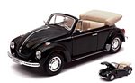 Vw Beetle Cabrio 1960 Black 1:24