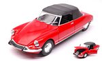 Citroen Ds 19 1956 Cabriolet Soft Top Red 1:24