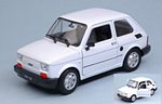Fiat 126 1973 (White) by WELLY