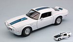 Pontiac Firebird TransAm 1972 (White) by WELLY