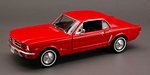 Ford Mustang Coupe 1964 (Red) by WELLY