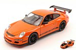 Porsche 911 Gt3 Rs (997) 2006 Orange 1:24 by WELLY