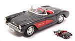 Chevrolet Corvette 1957 (Black/Red) by WELLY